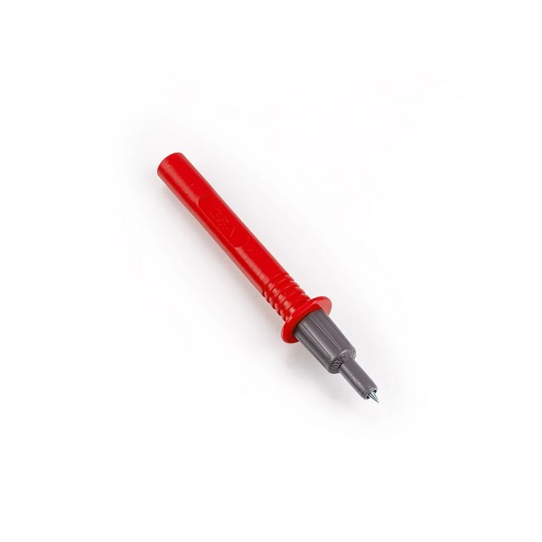 HT 404-IECR Puntale di misura 4mm rosso con cappuccio